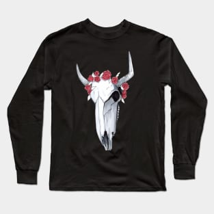 Cow Skull Long Sleeve T-Shirt